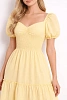 FashionWave SELF STRIPE RUFFLE DRESS FashionWave SELF STRIPE RUFFLE DRESS